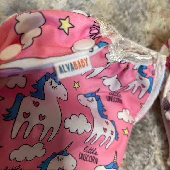 Set of 2 Alvababy Cloth Reusable Swim Diapers, OS - Picture 3 of 4